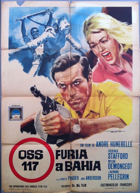 Oss 117, who in the tradition of maxwell smart and inspector clouseau somehow succeeds in spite of his ineptitude. OSS 117 Furia a Bahia - Poster Museum