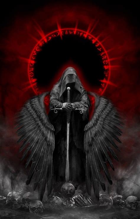 Reaper Dark Angel Wallpaper Grim Reaper Art Gothic