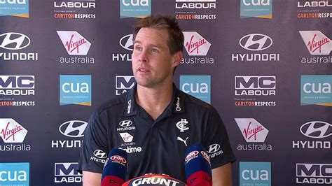 This is how to watch. David Teague - Post Game Press Conference - AFL Round 7 ...