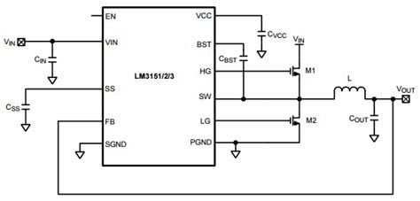 Typical Application Circuit For Lm3151 Simple Switcher Controller High