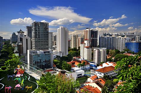 Wallpaper Landscape City Cityscape Singapore Building Sky