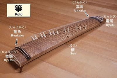 Alat Musik Tradisional Gesek Jepang Japanese String Instrument