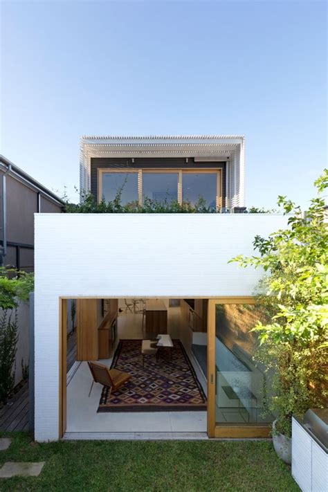Sydney Terrace House Opens To Nature Bondi House Row House Design