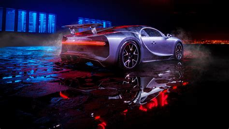 Wet Bugatti Chiron Hd Cars 4k Wallpapers Images Backgrounds Photos
