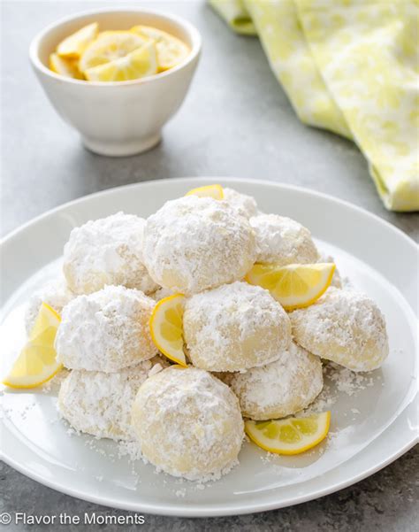 View top rated christmas cookies lemon recipes with ratings and reviews. Meyer Lemon Greek Butter Cookies {Kourabiedes} - Flavor ...