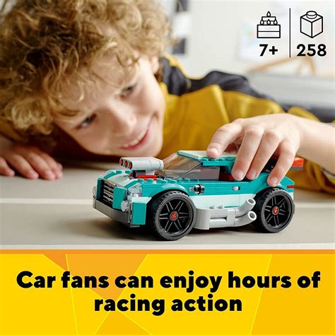 Buy Lego Creator 3in1 Street Racer 31127 Building Toy Set For Kids