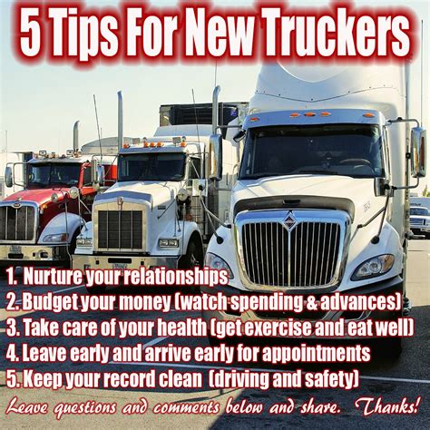Trucking Tips For New Drivers