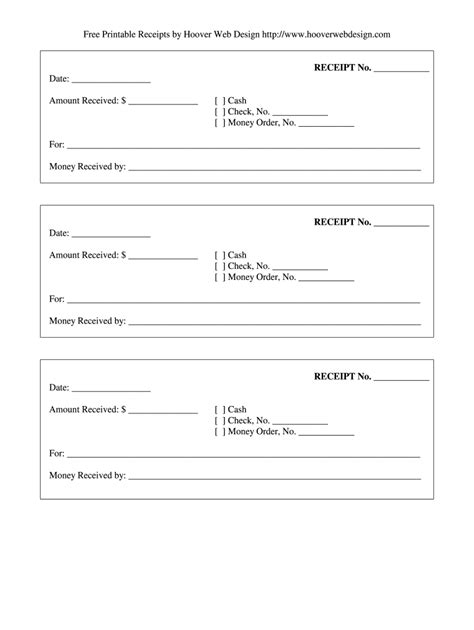 Cash Payment Receipt Pdf Fill Online Printable Fillable Blank