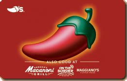 Cards are issued by and are obligations of rt fl gift cards, inc. Chili's $25 gift card - (5 chips) | Win gift card, Gift card balance, Gift card