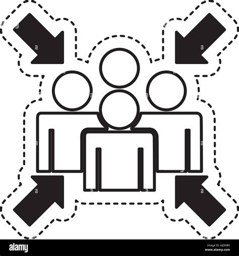Meeting Point Sign Icon Vector Hi Res Stock Photography And Images Alamy
