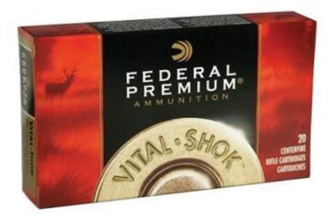 Federal 7mm Wsm Ammunition Vital Shok P7wsmtt2 140 Grain Trophy Bonded