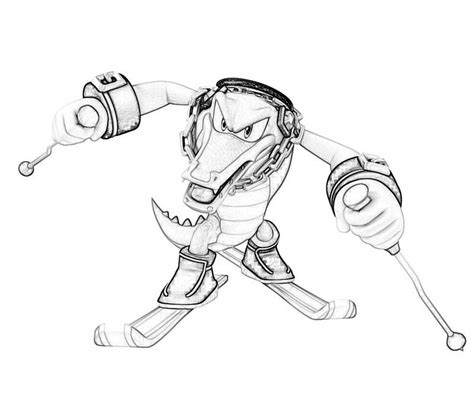 It is for this reason that crocodile coloring pages are extremely. Sonic Generations Vector The Crocodile Character | Surfing