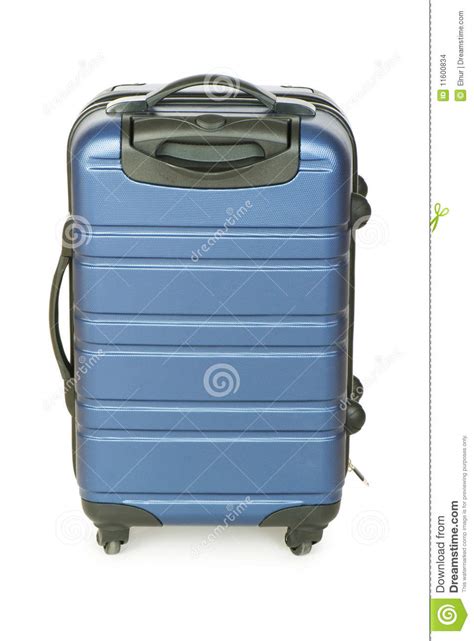 Translated from english into russian by. Blue case isolated stock photo. Image of case, packed ...