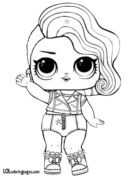Rocker Coloring Pages At Getdrawings Free Download