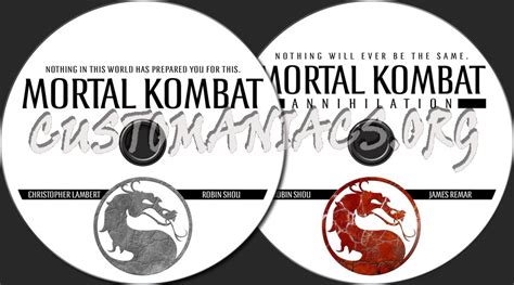Mortal Kombat Annihilation Dvd Label Dvd Covers And Labels By