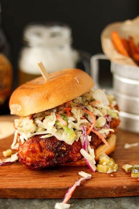 Nashville Hot Chicken Sandwich Recipe Nashville Chicken Buffalo