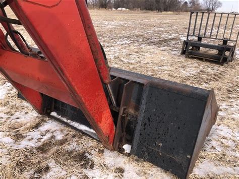 International 2350 Mount O Matic Loader Wbucket And Forks Bigiron Auctions