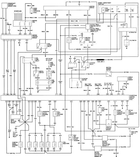 The Wiring Diagram For An Electrical System