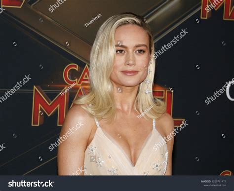 Brie Larson World Premiere Captain Marvel Stock Photo Shutterstock