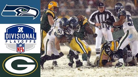 Seahawks Packers 2007 Nfc Divisional Playoff Game Youtube