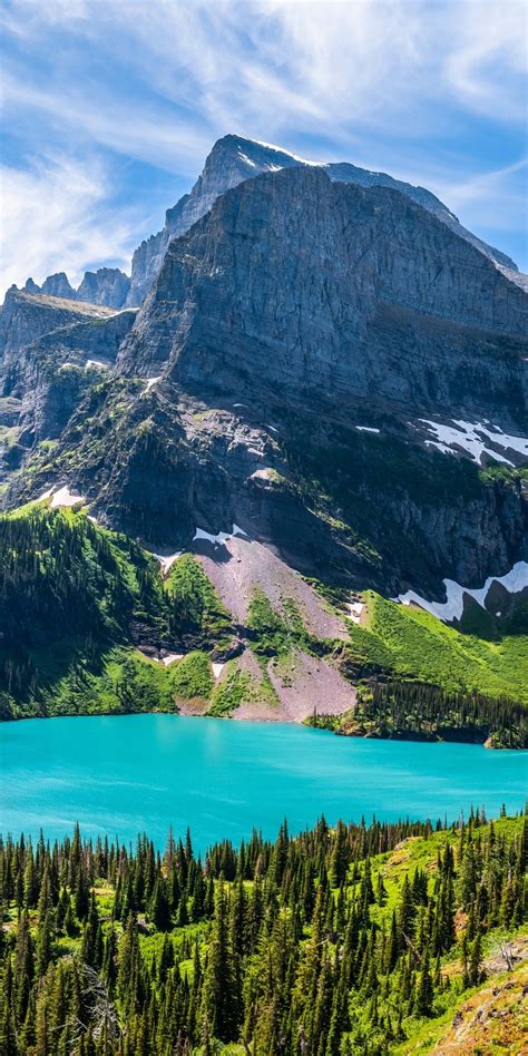 1080x2160 Resolution Glacier National Park 4k One Plus 5thonor 7x