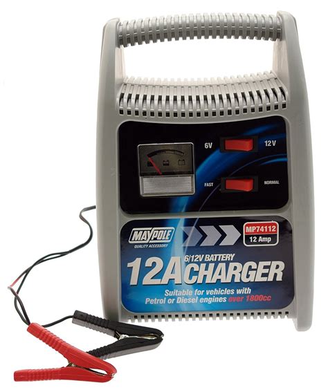 Maypole Automatic 12a Car Battery Charger 126 Volts 1800cc Plus