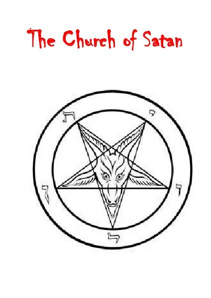 Easy Satan Coloring Pages