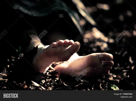 Feet Dead Child Forest Image And Photo Free Trial Bigstock