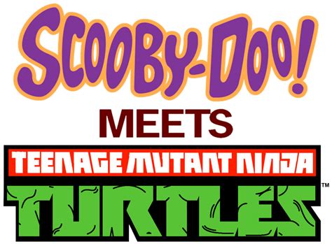 Scooby Doo Meets Tmnt Logo Png By Batblue On Deviantart