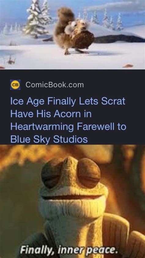 Ice Age Finally Lets Scrat Have His Acorn In Heartwarming Farewell To