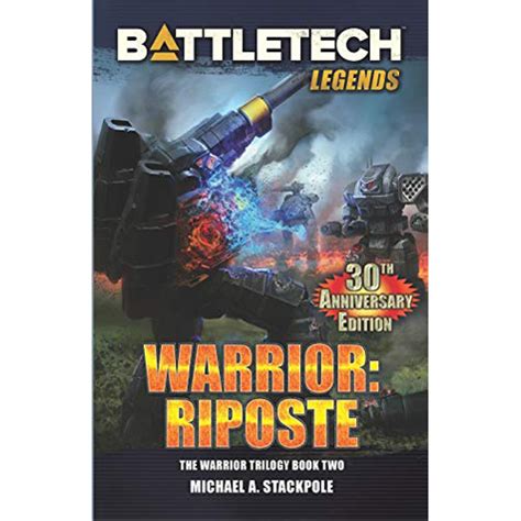 Battletech Warrior Riposte Premium Hardback Books Zatu Games Uk