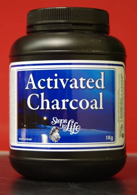Activated Charcoal Powder 1000g Steps To Life Australia