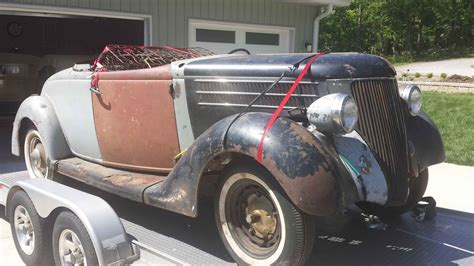 1936 Ford Roadster “barn Find” Goes All Custom Now Boasts Edelbrock