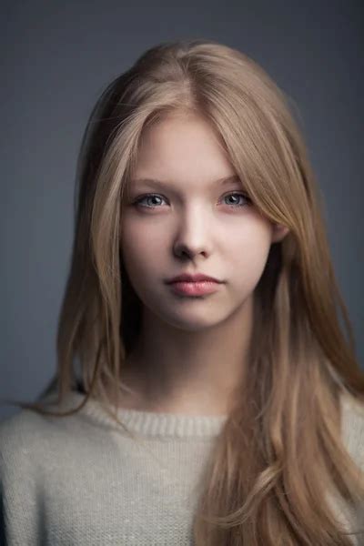 Beautiful Teen Girl Portrait Stock Photo By ©ababaka 25794905