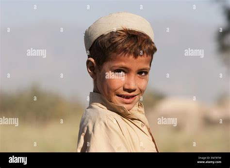 Pashtun Boy On The Torkham To Jalalabad Road Nangarhar Province