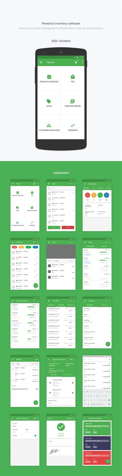 What you'll appreciate at once in this inventory management system is that it's part of zoho's suite. Inventory management app on Behance