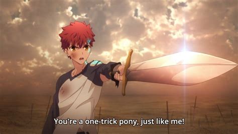 Fate Stay Night Unlimited Blade Works 22 25 — Shirou Unsheathes His