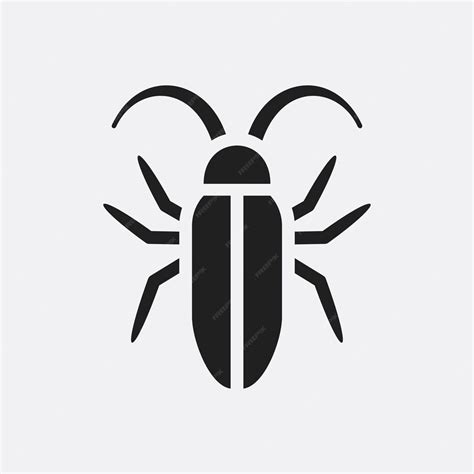Premium Vector Beetle Icon Illustration