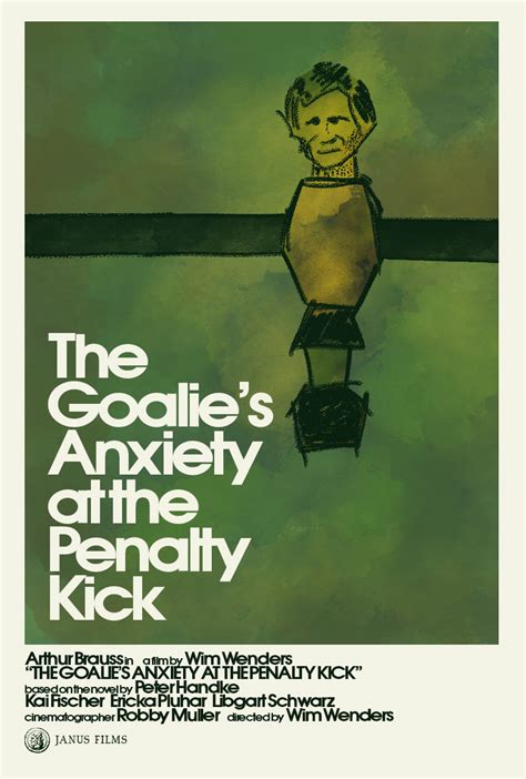 The Goalies Anxiety At The Penalty Kick 1972 Movies Unchained