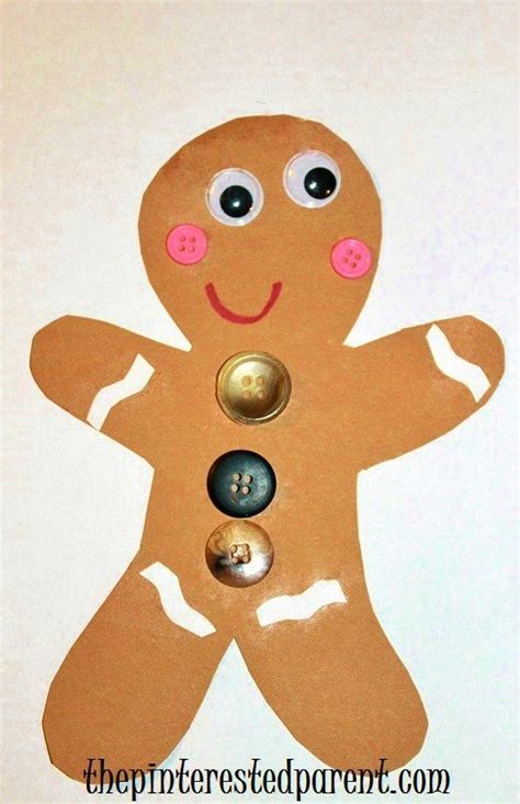 Gingerbread Men Crafts The Pinterested Parent