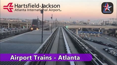 Airport Trains At Hartsfield Jackson Atlanta Intl Airport Atl
