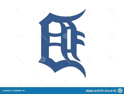 Detroit Tigers Vector At Collection Of Detroit Tigers