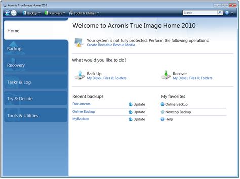 Check spelling or type a new query. Acronis True Image Home 2010