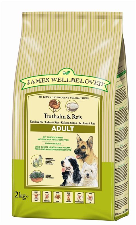 James Wellbeloved Complete Dry Adult Dog Food Turkey And Rice 2 Kg
