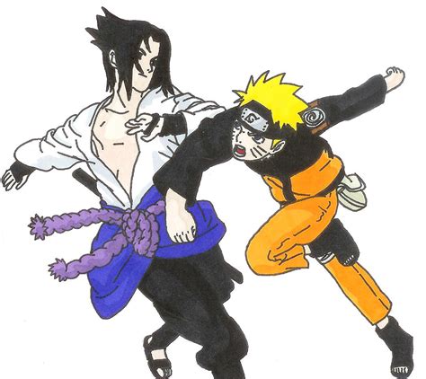 Naruto Naruto Vs Sasuke By Epicchaos450 On Deviantart