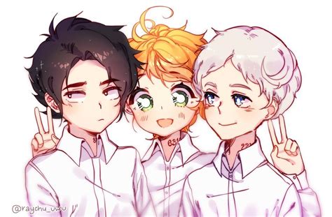 The Promised Neverland Emma Norman Ray By Raychu0w0 On Deviantart