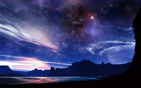 Starry Sky Wallpaper ·① Download Free Cool Backgrounds For Desktop And