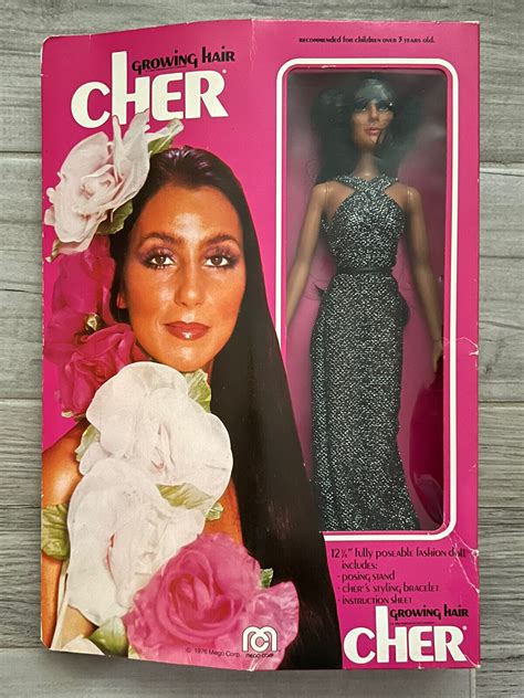RARE Vintage 1976 Mego GROWING HAIR CHER 12 Poseable Doll New In Orig
