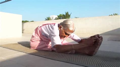 How To Stay Fit Ask Indias Oldest 99 Year Old Yoga Teacher V Nanammal