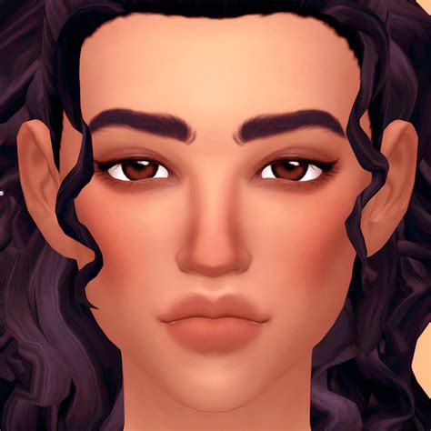 Lips And Nose Presets Sims 4 Sims 4 Mm Cc Maxis Match Sims 4 Cc All